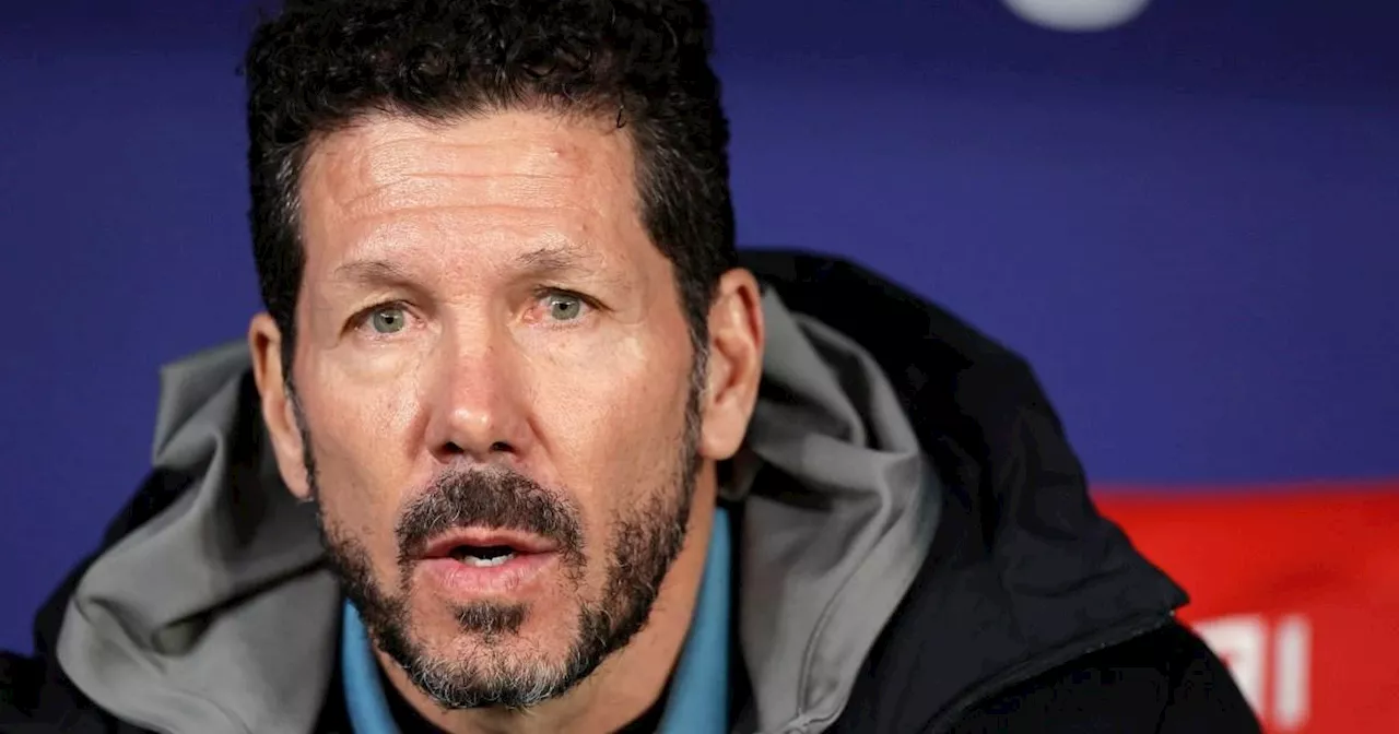 Atletico Madrid Boss Diego Simeone Still Believes Barcelona Are The Best Team In La Liga Despite Madrid Derby Draw