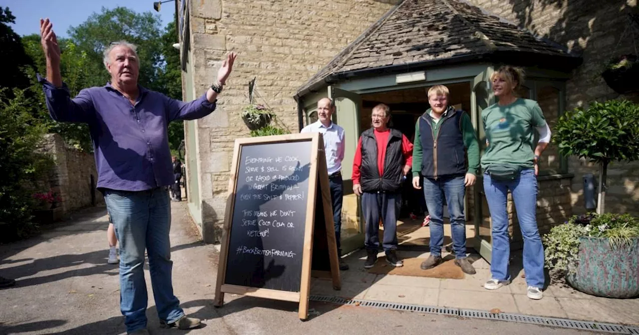 Police warn locals to keep away from Jeremy Clarkson's pub