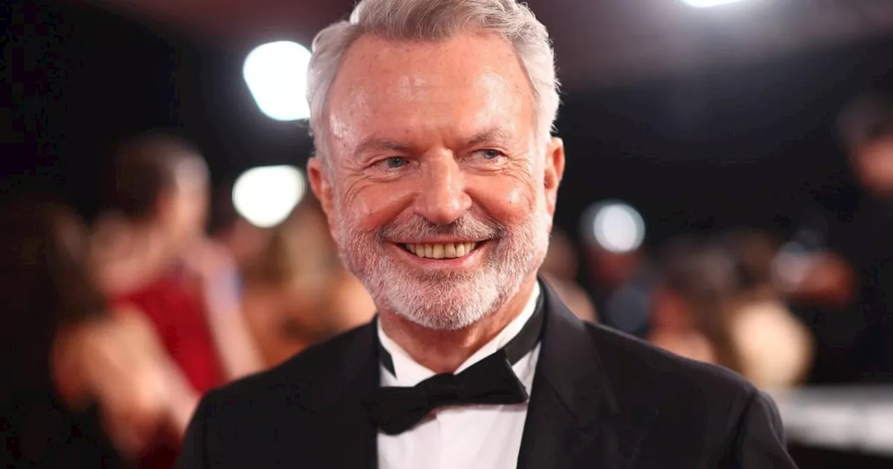 Sam Neill Makes Rare Public Appearance After Blood Cancer Diagnosis