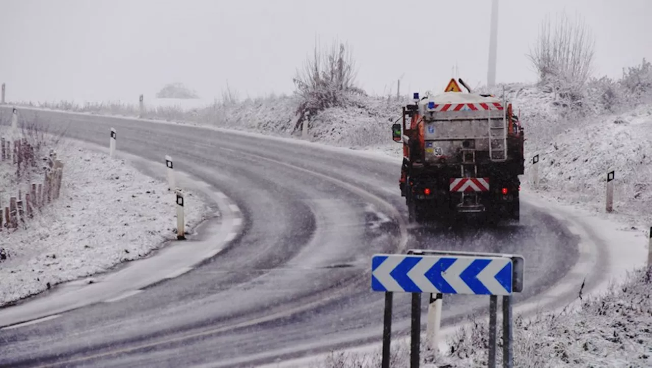 L'Aveyron recouvert de neige : prudence sur les routes