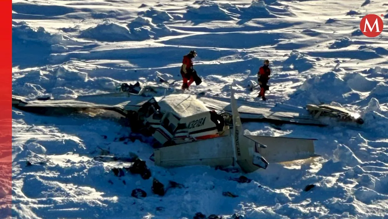 Localizan avión que desapareció en Alaska; reportan tres muertos