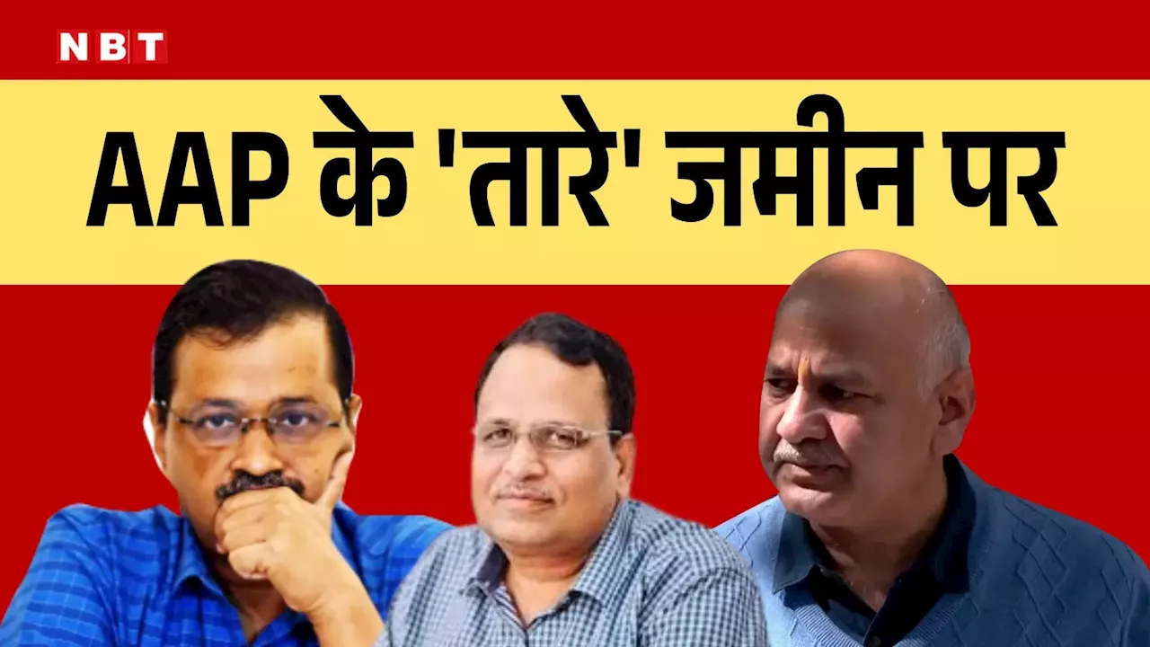 Delhi Election Result 2025: 'आप' के 4 चमकते चेहरे धराशायी, दिल्ली विधानसभा चुनावों में बड़ा उलटफेर