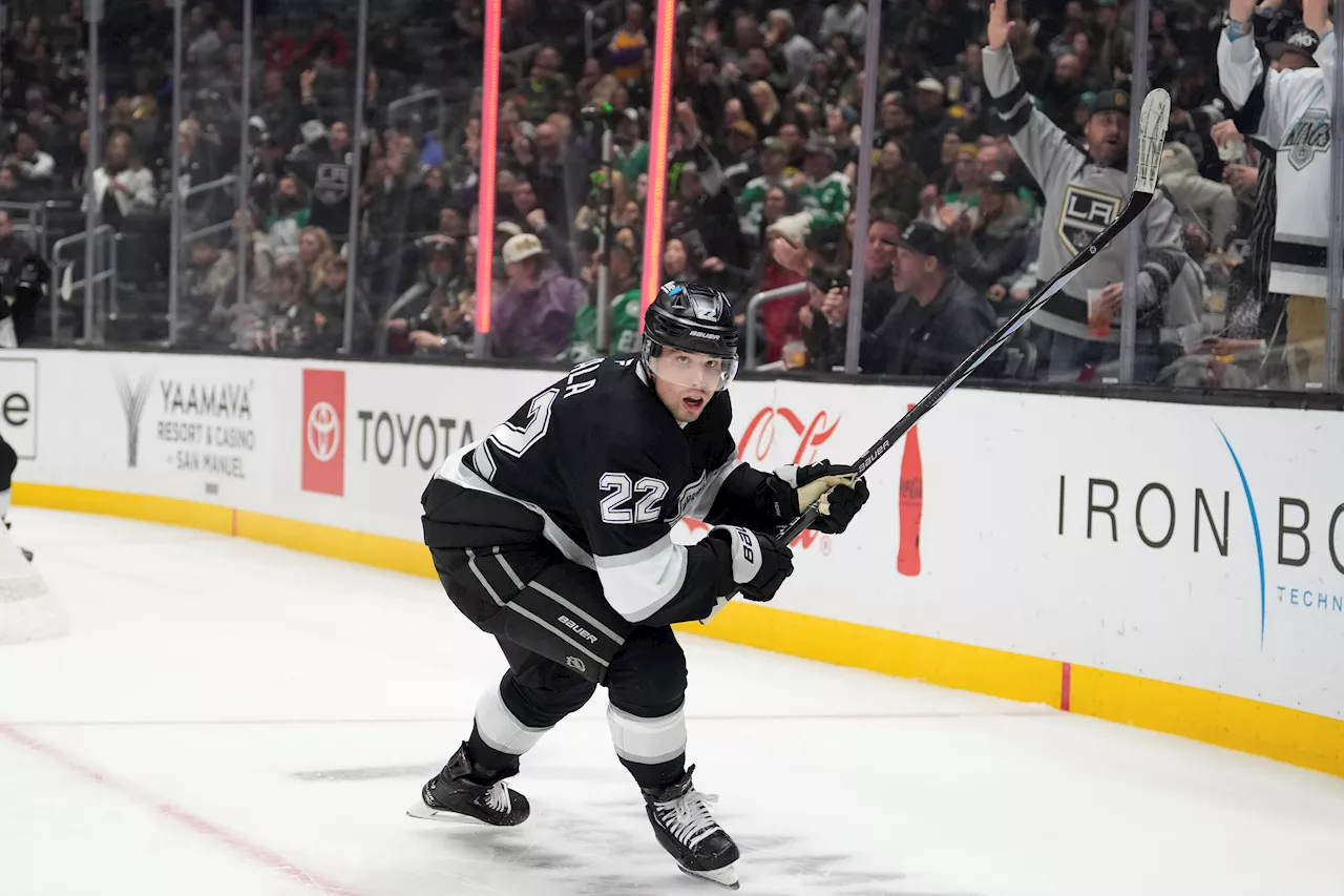 Fiala continues hot streak and Kings beat Stars 5-4 in shootout