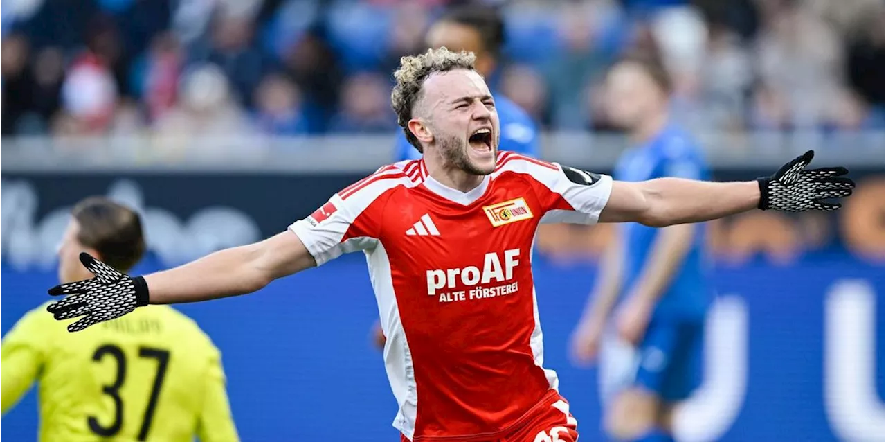 Union Berlin besiegt Hoffenheim mit 4:0