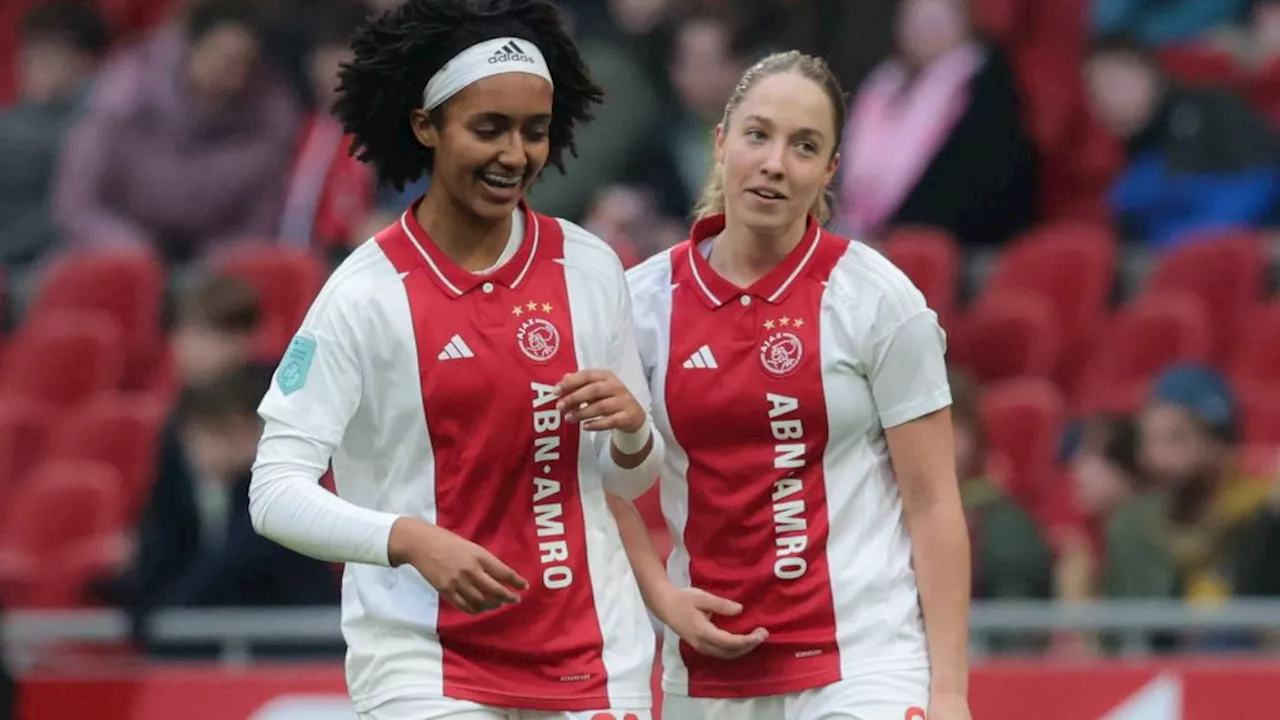 Ajax verslaat Feyenoord in Eredivisie vrouwen