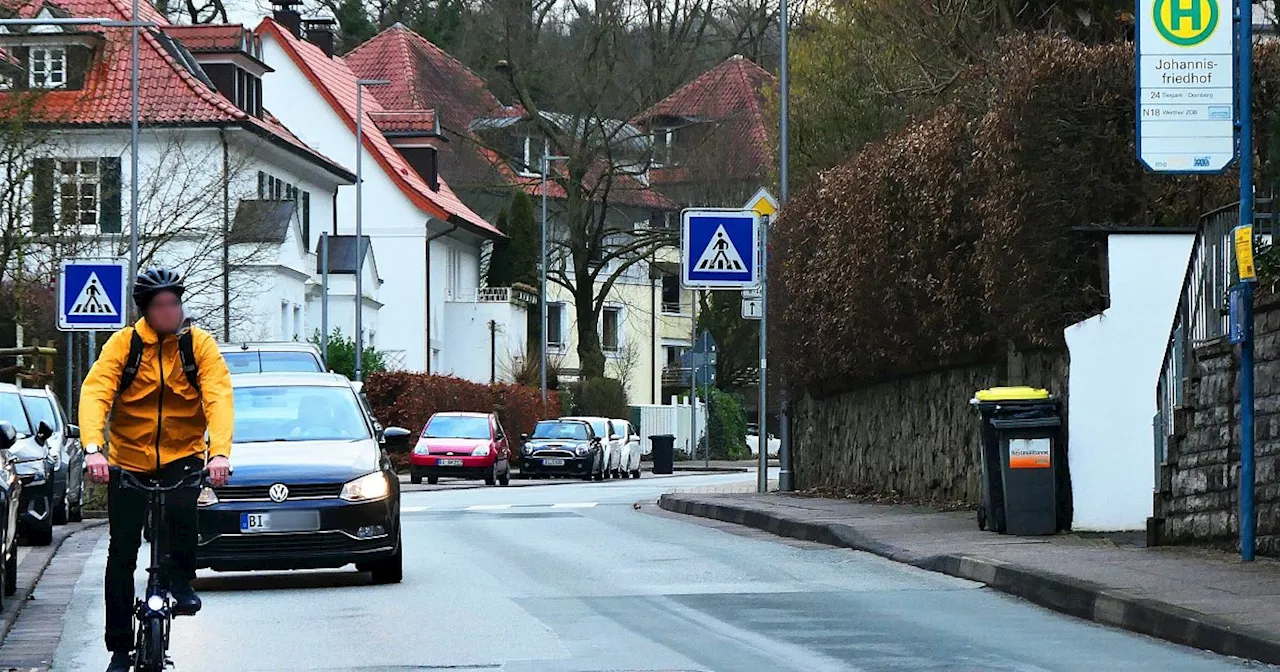 Bielefelds Johannistal: Fahrrad-Umbau bleibt trotz Proteste