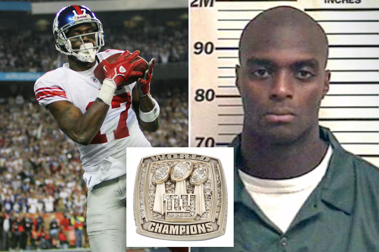 Giants Super Bowl hero and ex-con Plaxico Burress' Super Bowl ring hits the auction block