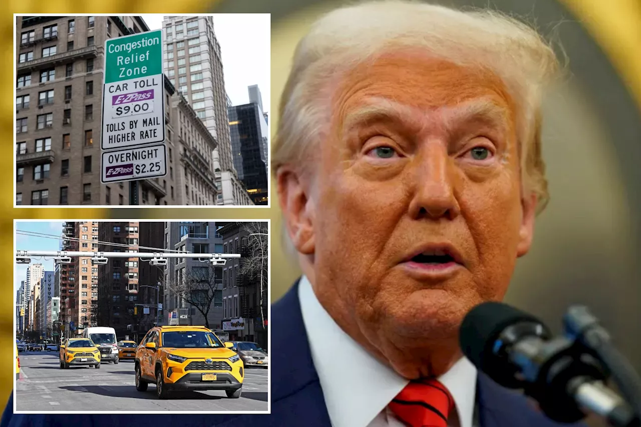 Trump Vows to 'Kill' NYC Congestion Pricing Tolls