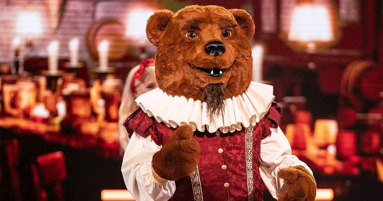 Example Unmasked as Bear on The Masked Singer