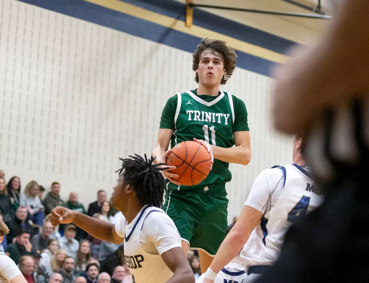 Owen Schlager leads Trinity to regular-season finale win over Shamokin