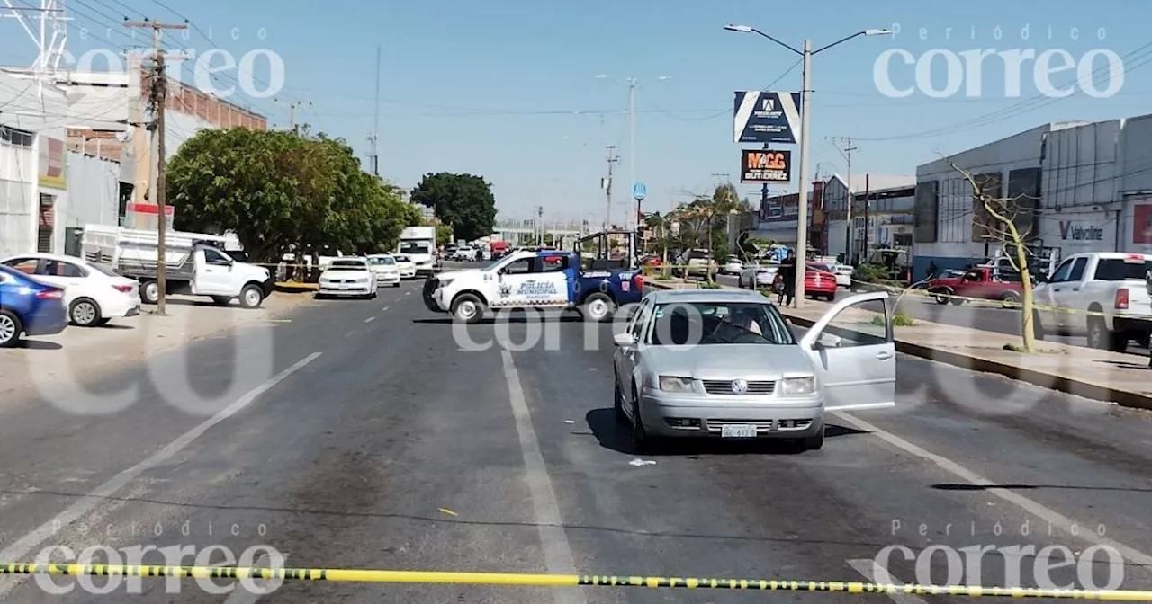 Por resistirse a asalto, asesinan a hombre y lesionan a una mujer en la avenida Insurgentes de Irapuato