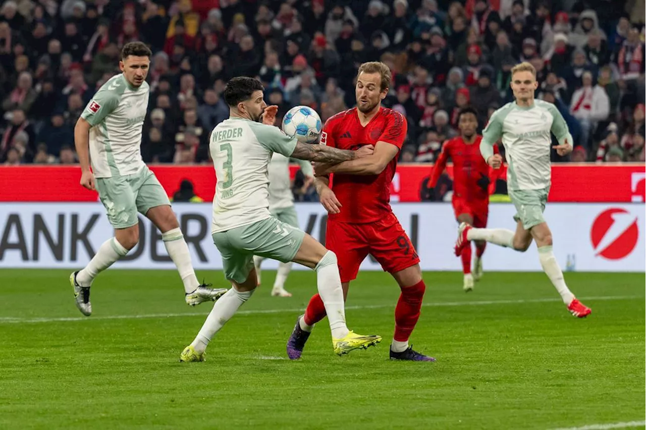 Bayern München besiegt Werder Bremen mit 3:0 - Frust in Bremen wegen Elfmeterdiskussion