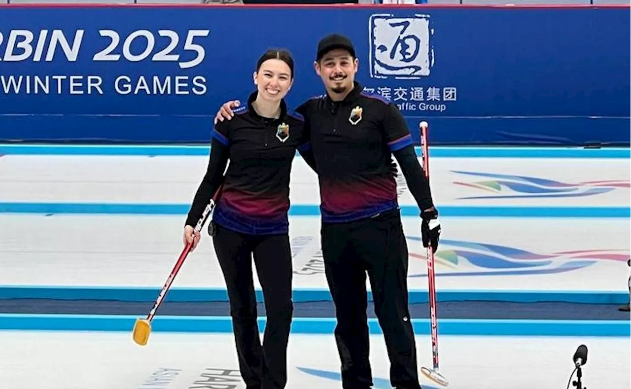 Philippines' Curling Duo Falls Short of Bronze in Asian Winter Games