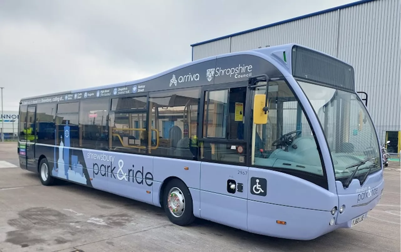 Shrewsbury Park and Ride to Get More Frequent Buses