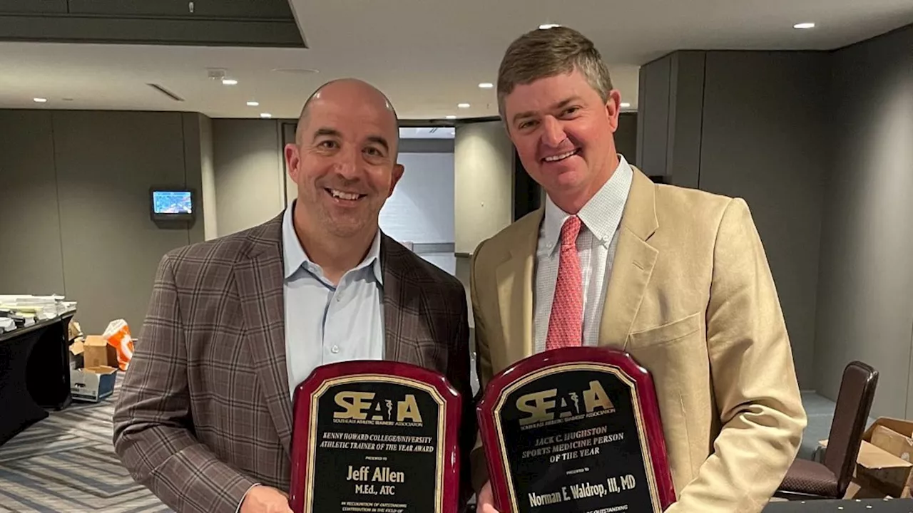 Alabama Athletic Medical Staff Honored by Southeast Athletic Trainers' Association