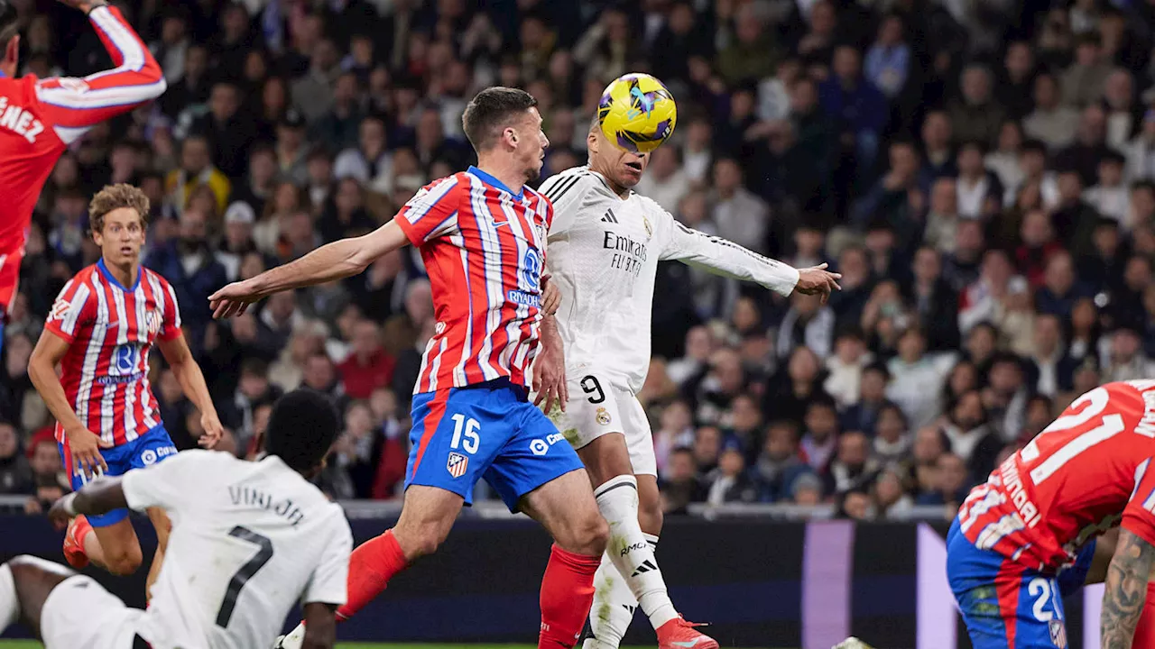 Real Madrid 1-1 Atletico Madrid: Mbappe Scores As Los Blancos Maintain La Liga Lead