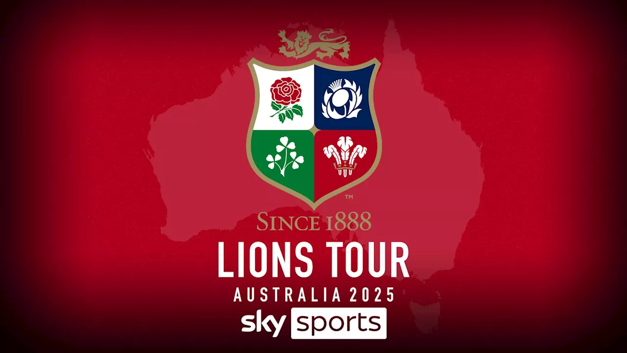 Sky Sports Secures Rights to 2025 British & Irish Lions Tour of Australia