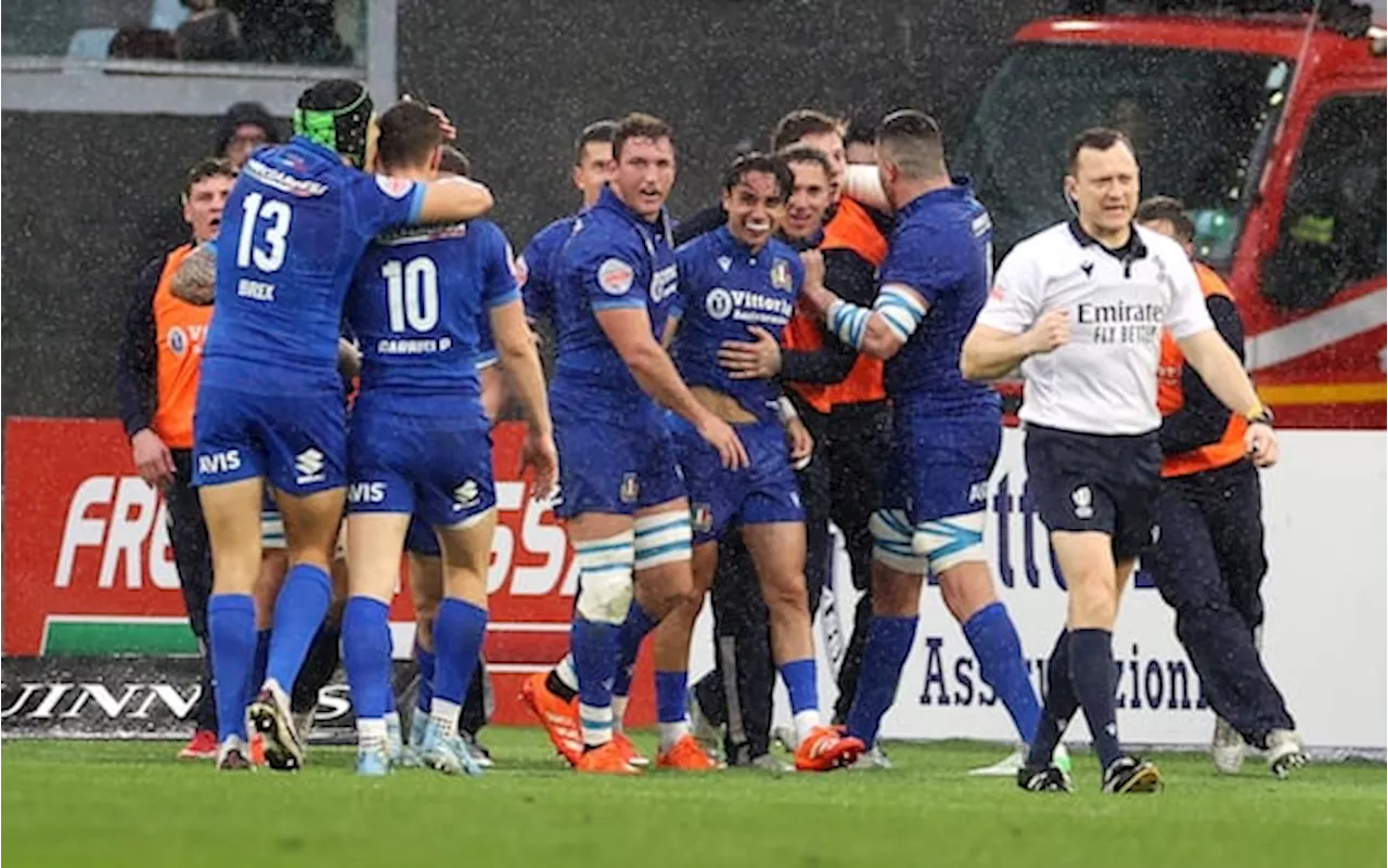 Rugby, Italia-Galles 22-15. Prima vittoria azzurra nel Sei Nazioni 2025