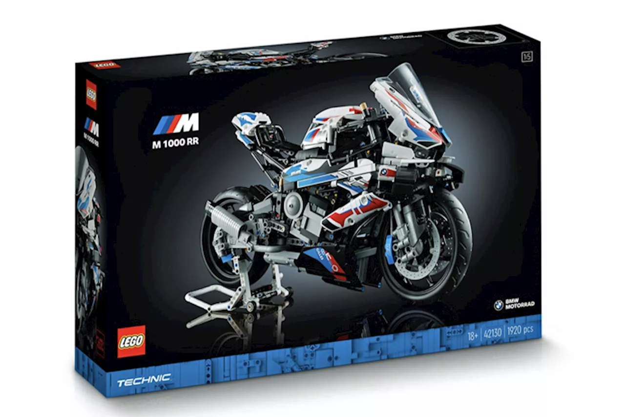 BMW M 1000 RR als Lego-Modell