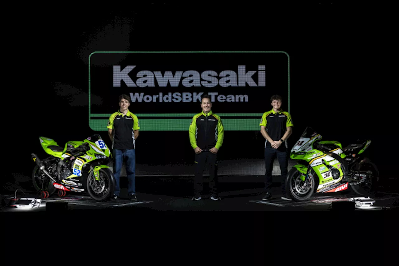 Kawasaki und Puccetti Racing präsentieren Werksteams für die Superbike-WM 2025