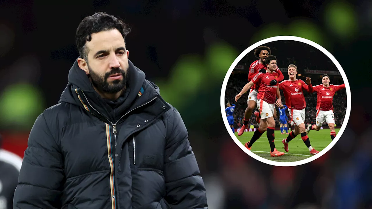 Ruben Amorim 'disrespected' another Man Utd star during Leicester win as fans ask 'What is he thinking?'