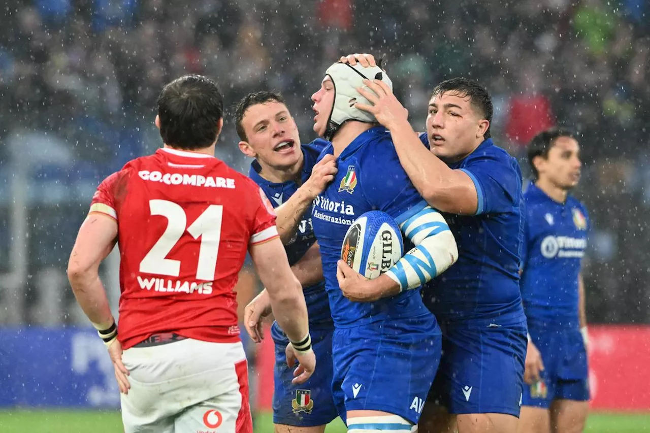 Tournoi des Six-Nations : l’Italie enfonce encore un peu plus le pays de Galles