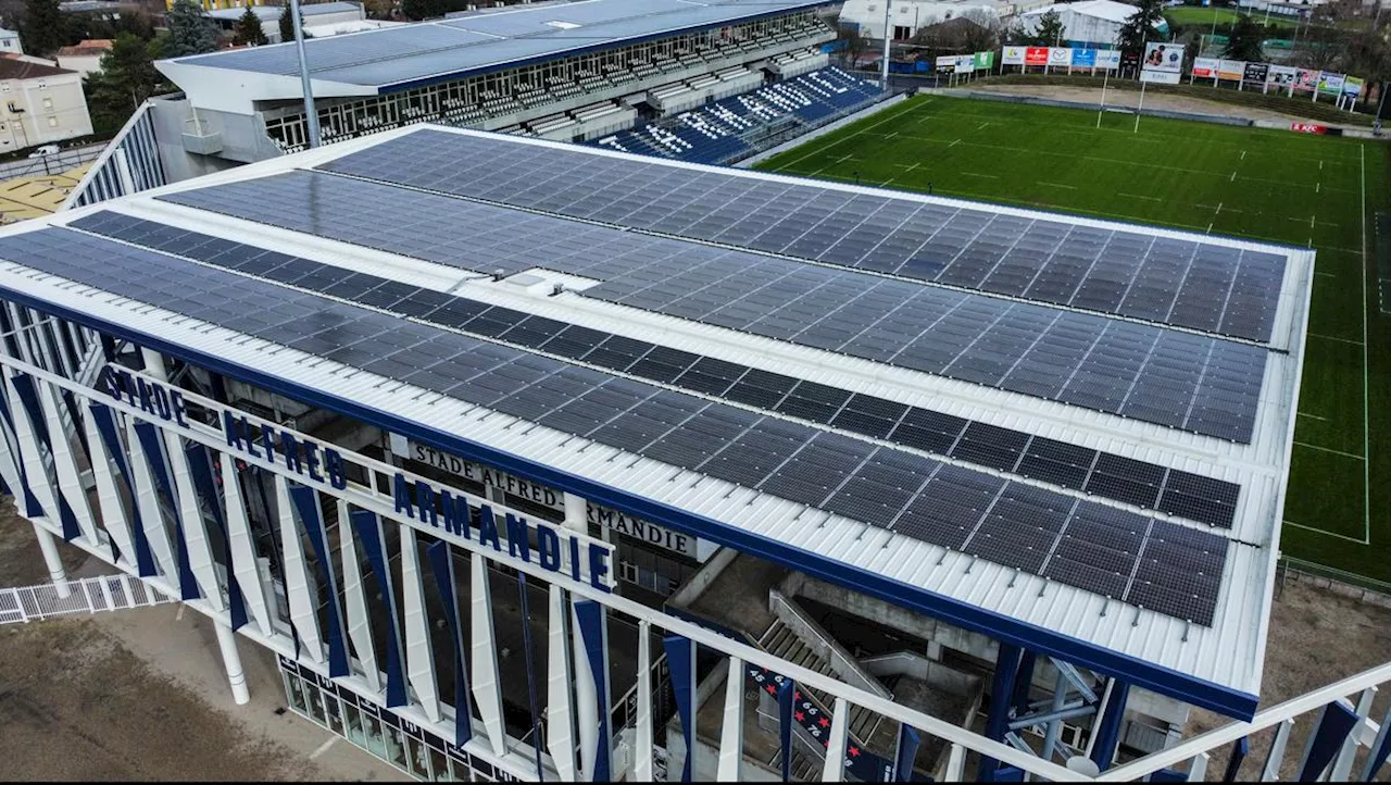 Vidéo. Il y a un an, le stade Armandie, à Agen, devient champion d’Europe… du photovoltaïque