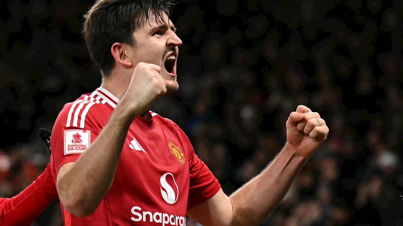 Maguire's Controversial Stoppage-Time Winner Sends Man United Through in FA Cup