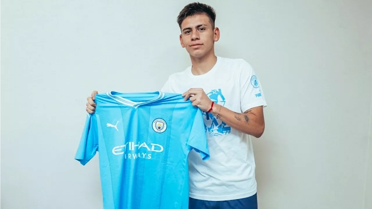 Manchester City Sign Argentine Wonderkid Claudio Echeverri