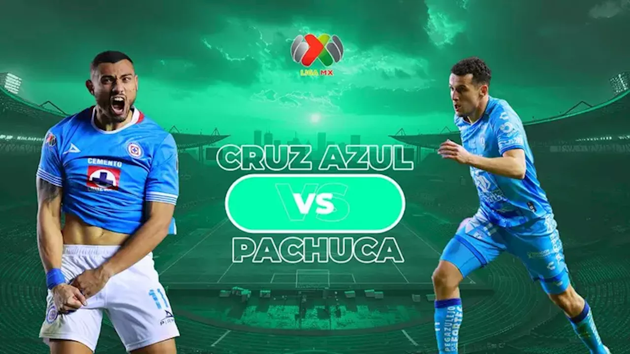 Horario y dónde ver el Cruz Azul vs. Pachuca de la Liga MX Clausura 2025