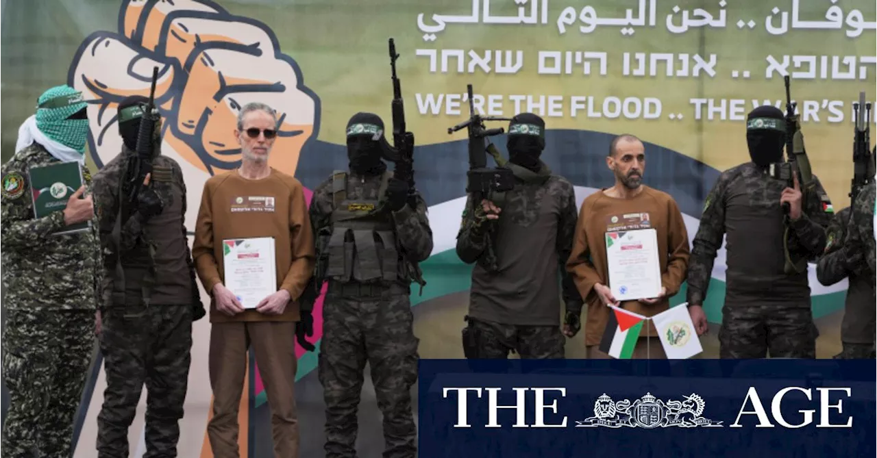 Hamas releases three Israeli hostages following Gaza ceasefire deal