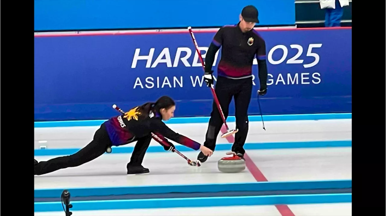 Filipino Curling Duo Miss Bronze Medal at Asian Winter Games