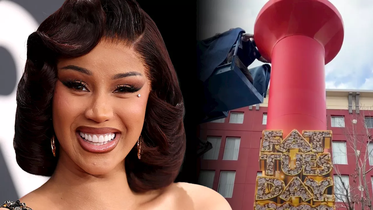 Cardi B's Whipshots & Fat Tuesday Create World's Largest Daiquiri for Super Bowl LIX