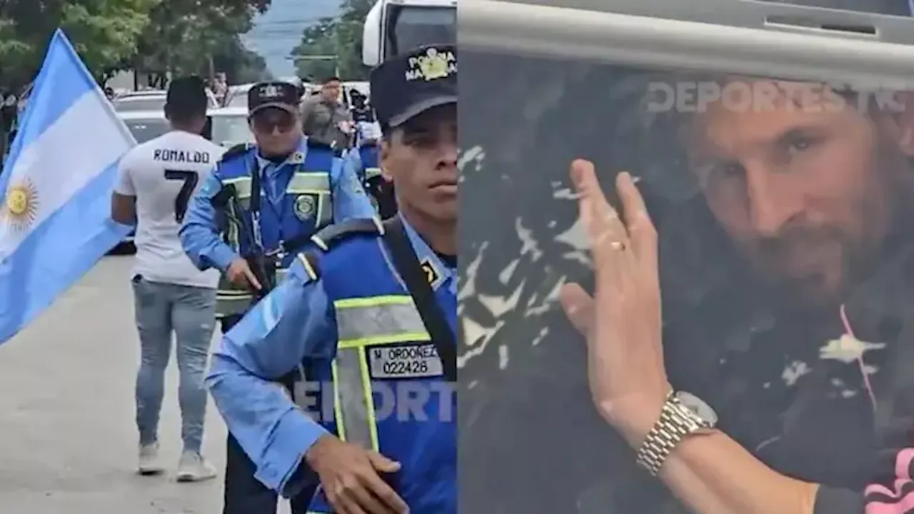 Lionel Messi desata la locura en Honduras para un partido amistoso