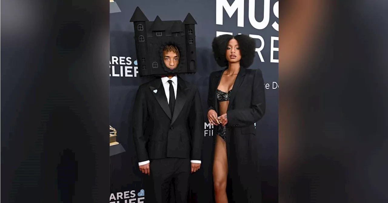 Filhos de Will Smith causam no Grammy: castelo e lingerie à mostra