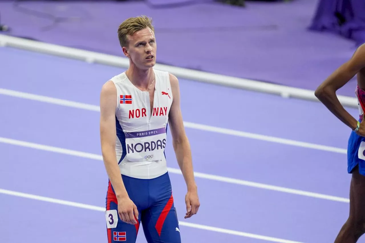 Jonas Nordås tar femteplass i 3000 meter