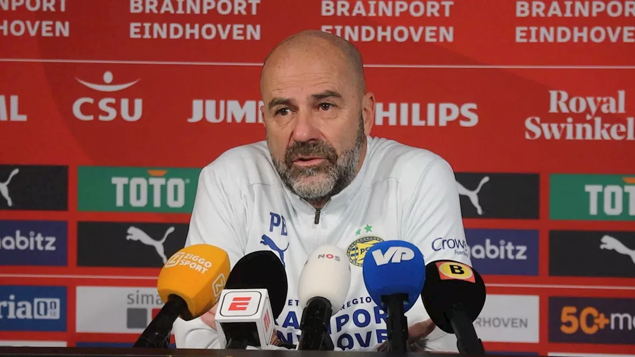 Bosz heeft begrip voor 'vergeten' PSV'er: 'Ik snap hem, ik ben niet zo'n trainer'