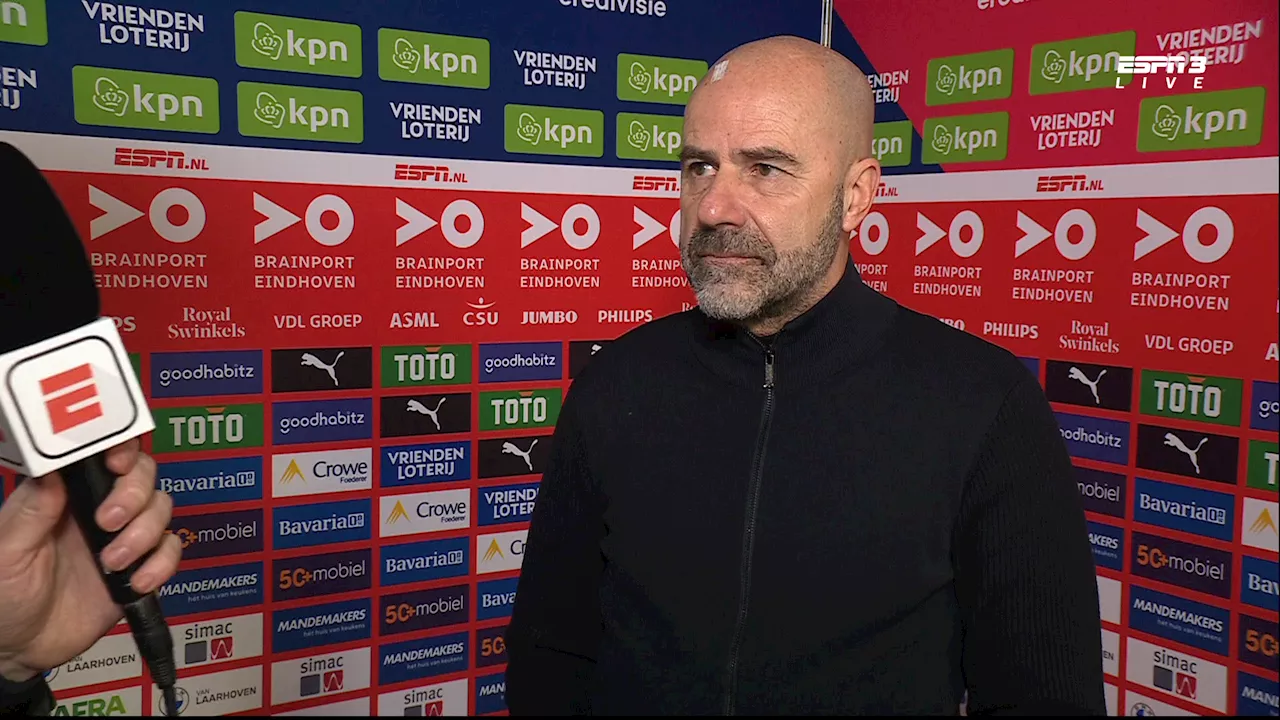 PSV Trainer Bosz Ontgoocheld Na PUNTVERLIEZ tegen Willem II