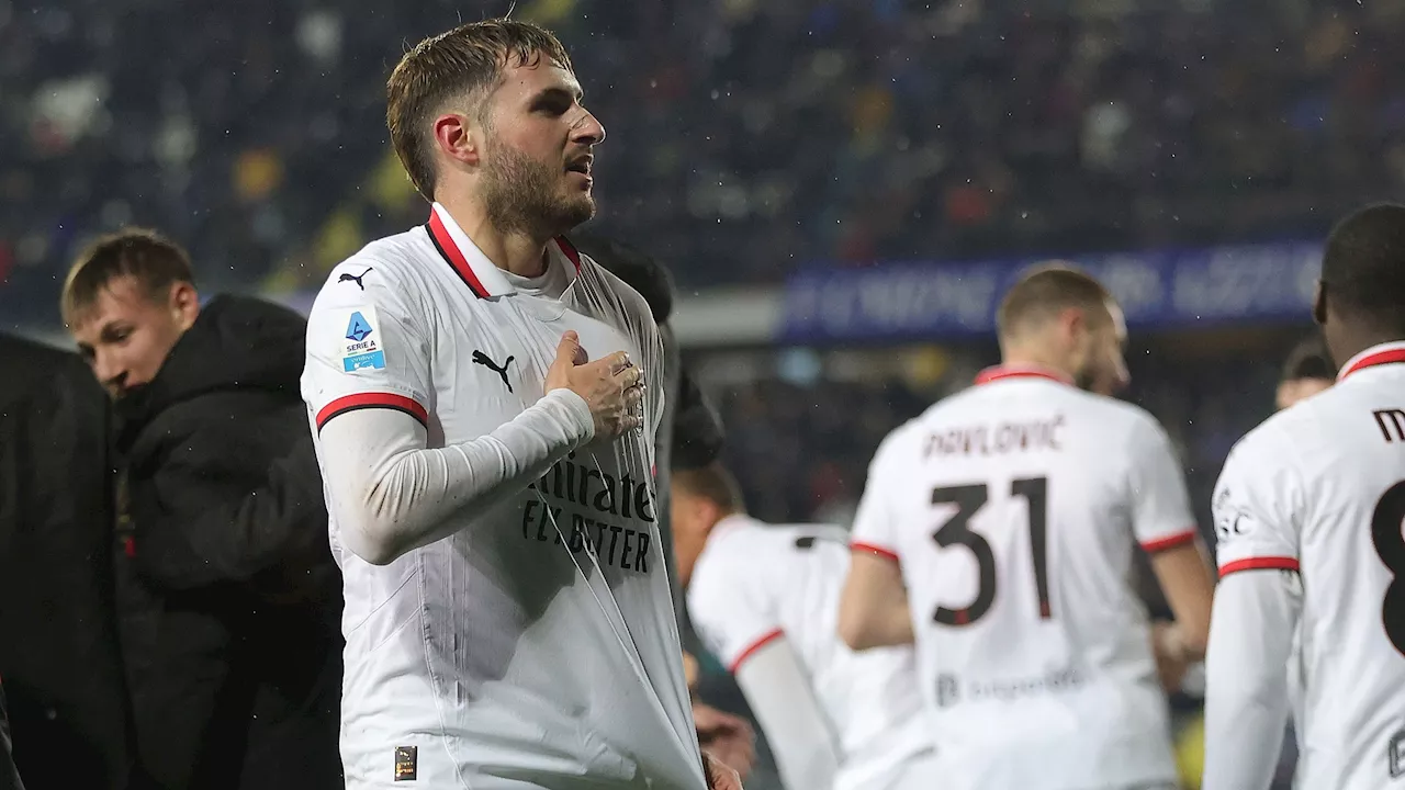 Santiago Gimenez maakt fraaie eerste treffer voor AC Milan en lijkt klaar voor Feyenoord-uit