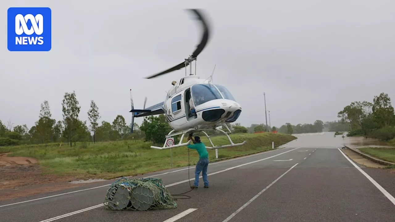 Helicopter Deliveries Keep Townsville Pub Stocked as Floodwaters Block Bridge