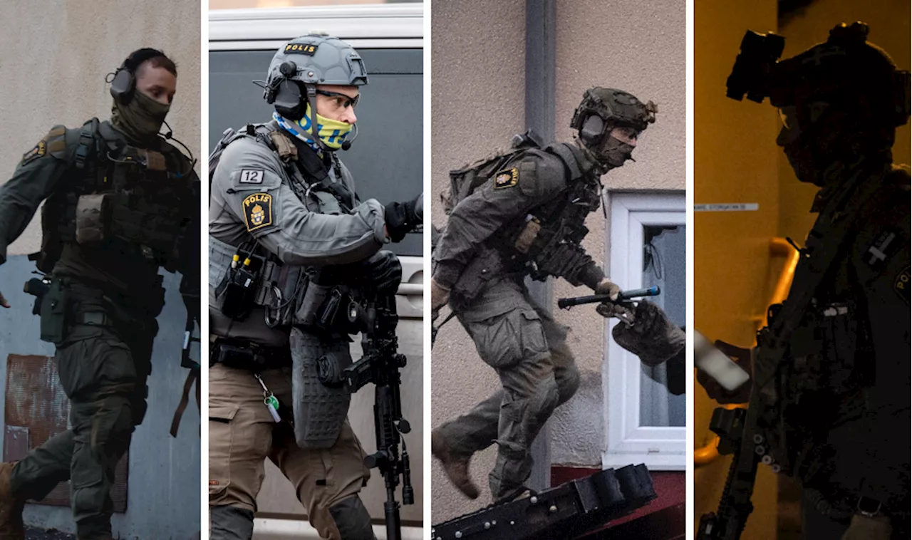 Uppgifter: Poliserna sprang rakt mot faran