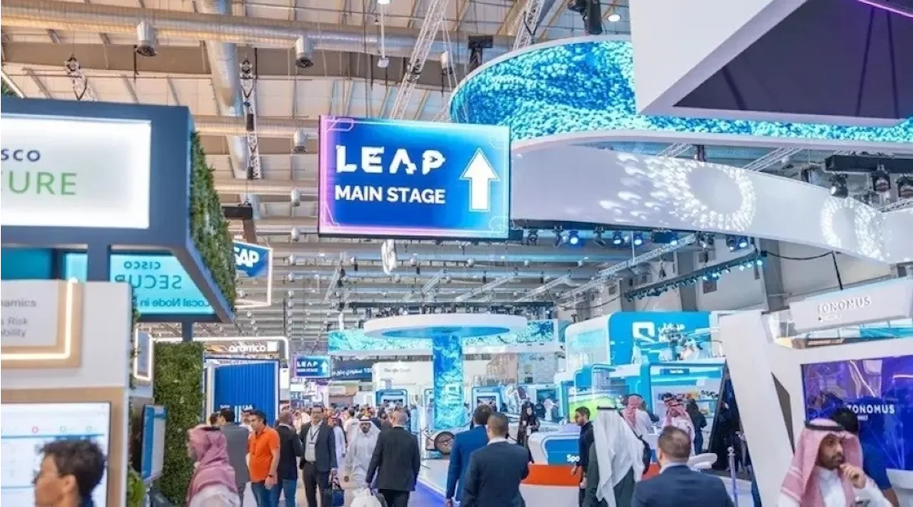 انطلاق فعاليات leap 2025 في الرياض