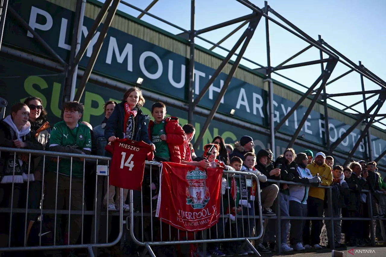 Plymouth Argyle Kejutkan Liverpool di Piala FA