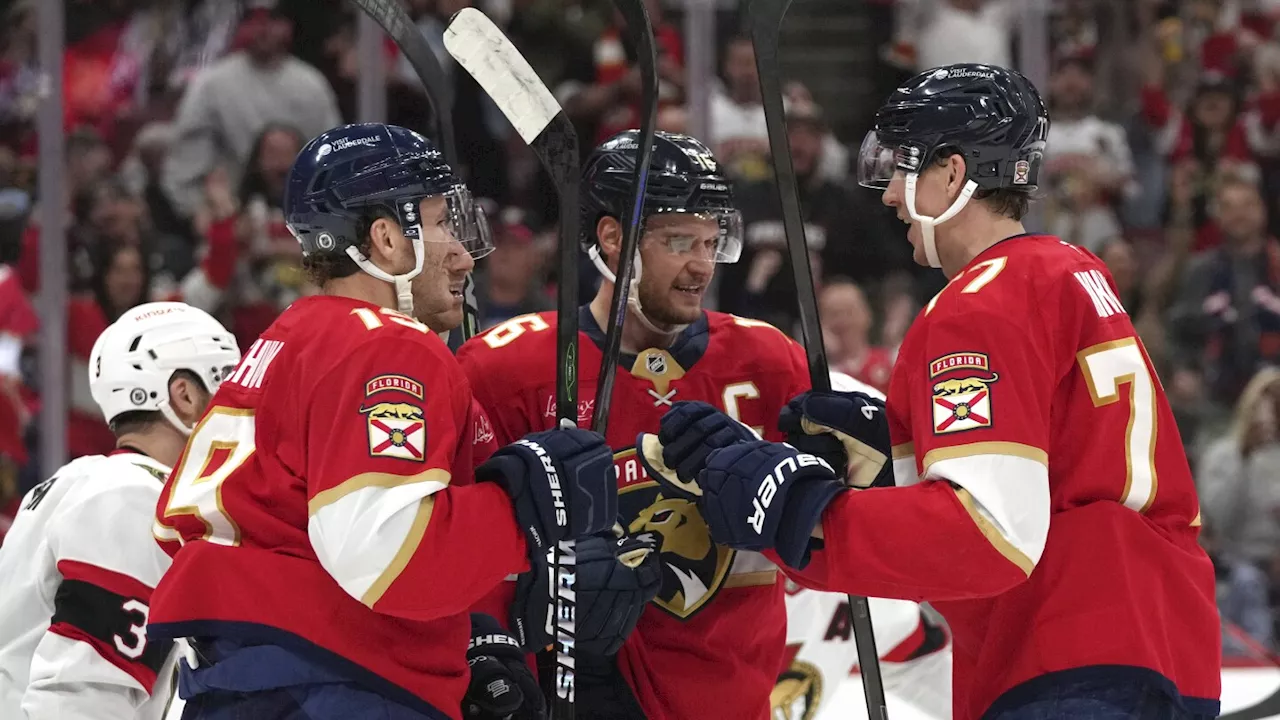 Florida Panthers Top Ottawa Senators in a 5-2 Victory