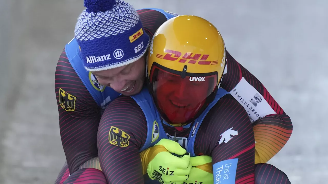 Langenhan, Germany dominate on final day of luge's world championships