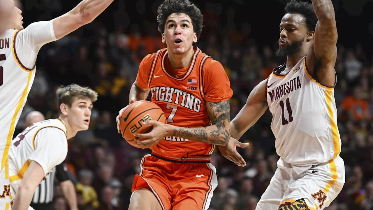 No. 23 Illinois leans on talented freshman class that can be a force when healthy