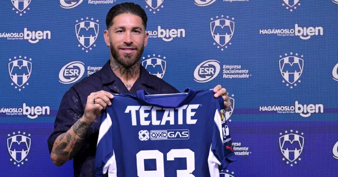 OFICIAL: Sergio Ramos revela la fecha en la que debutará con Monterrey