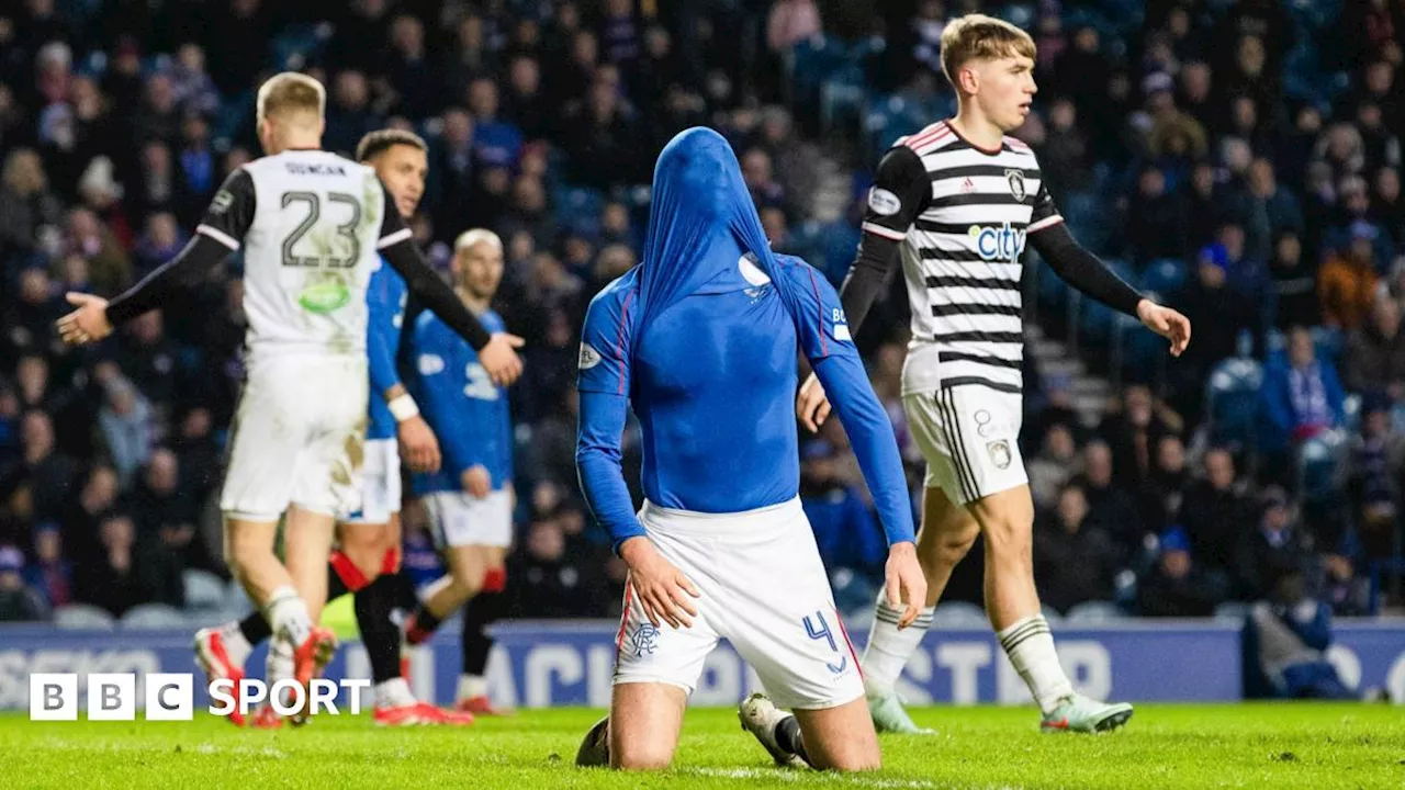 Scottish Cup: Rangers players 'lose everything' in cup humiliation