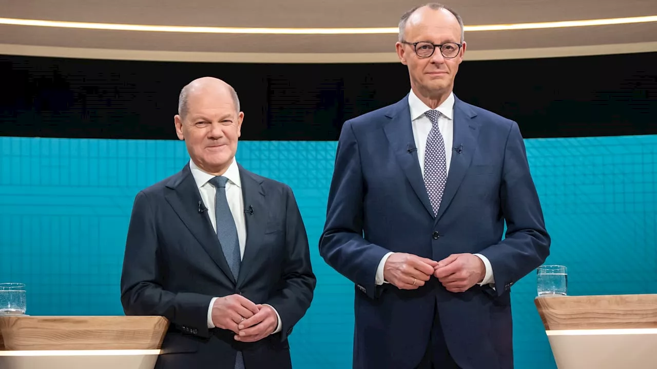 Scholz Siegt im TV-Duell gegen Merz