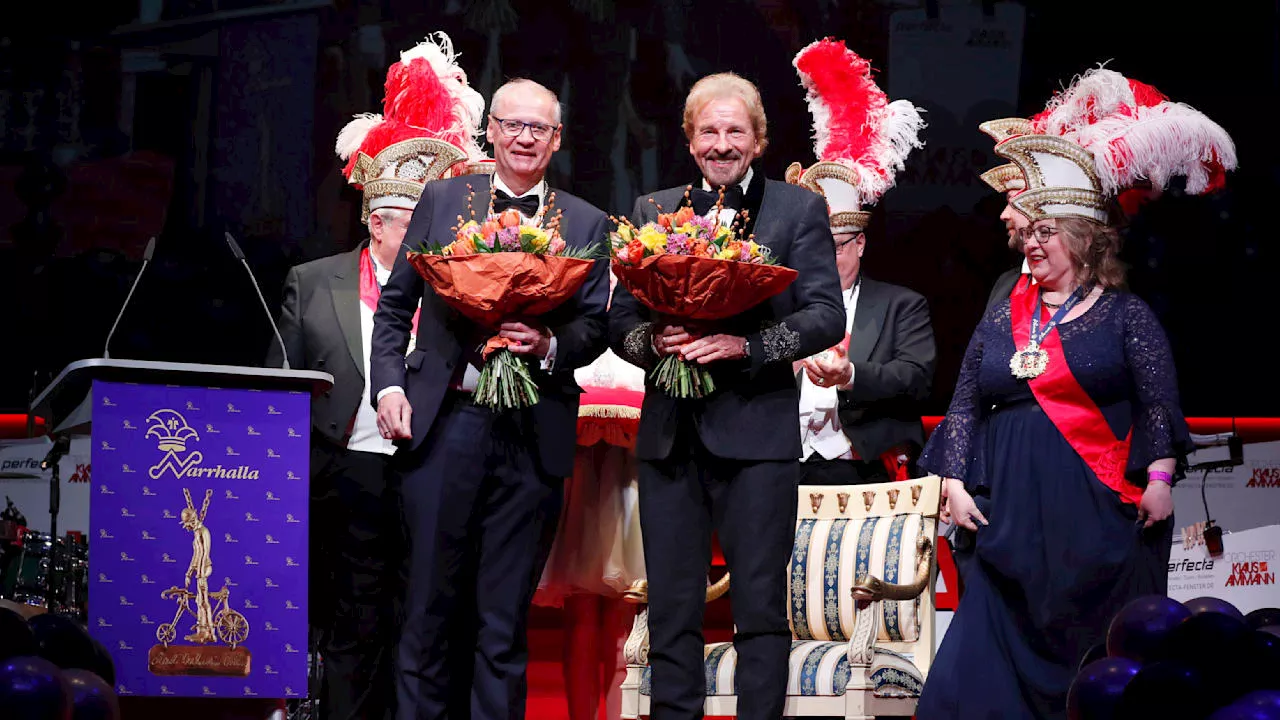 Thomas Gottschalk überreicht Karl-Valentin-Orden an Thomas Jauch